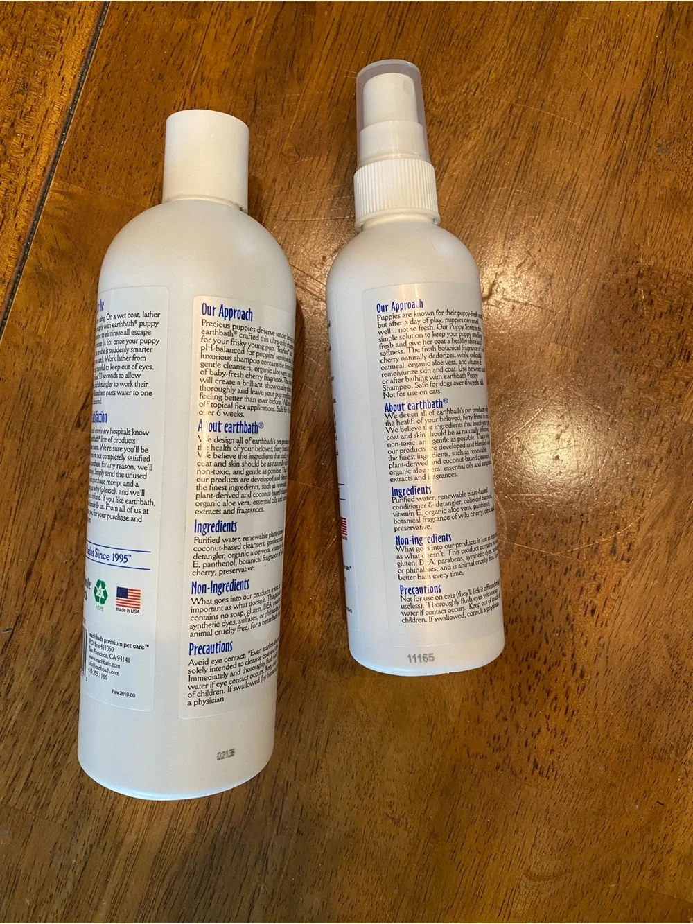 Earthbath Wild Cherry Puppy Shampoo & Spritz – Pink Puppy Care Set Brand New
